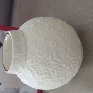 Lenox Ornamental Glow Snowflake Votive